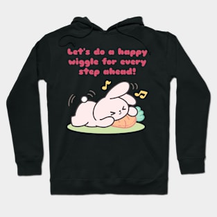 Joyful Wiggle: Loppi Tokki Inspires Happiness with Every Step! Hoodie